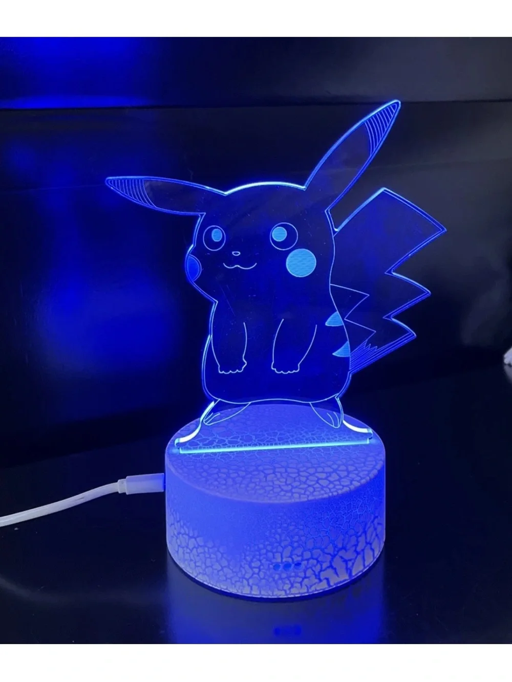 Pokémon LED Holographic Multicolor Neon Night Light-Color Changing